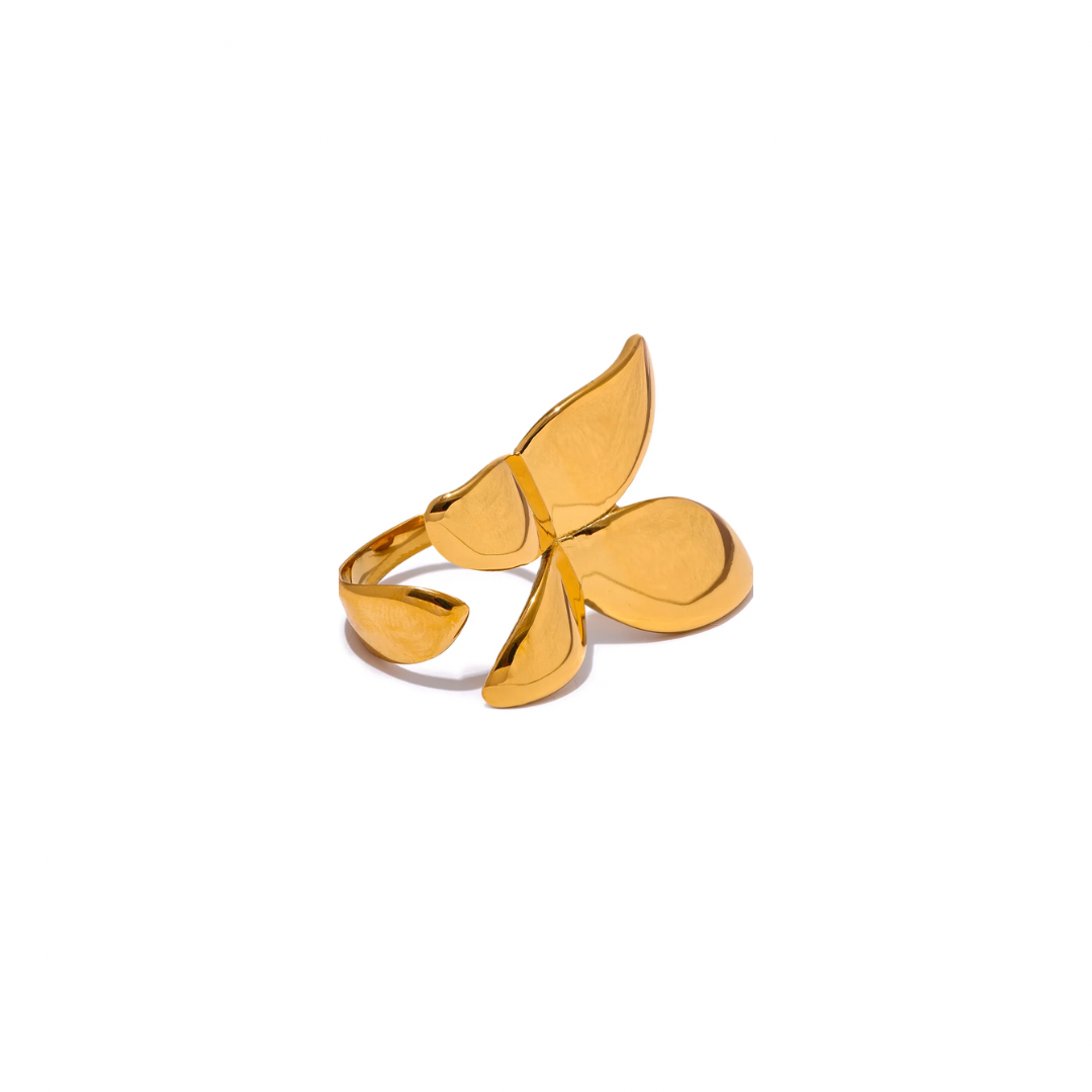 Butterfly Ring Gold
