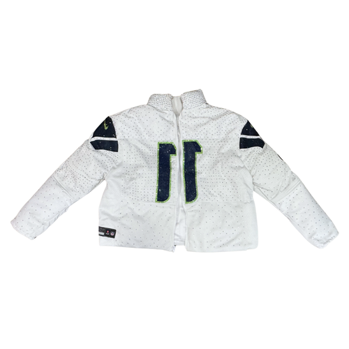 Custom Crystal Puffer Jacket