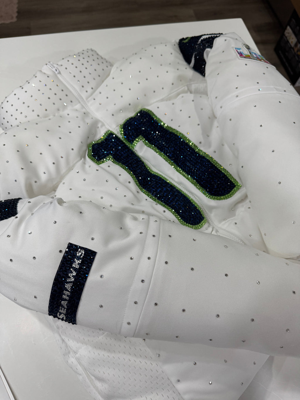 Custom Crystal Jersey Jacket (50% Deposit)
